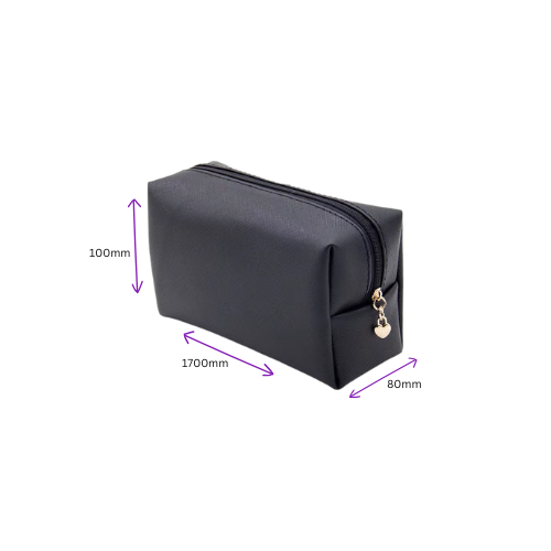 toilet bag with supplies