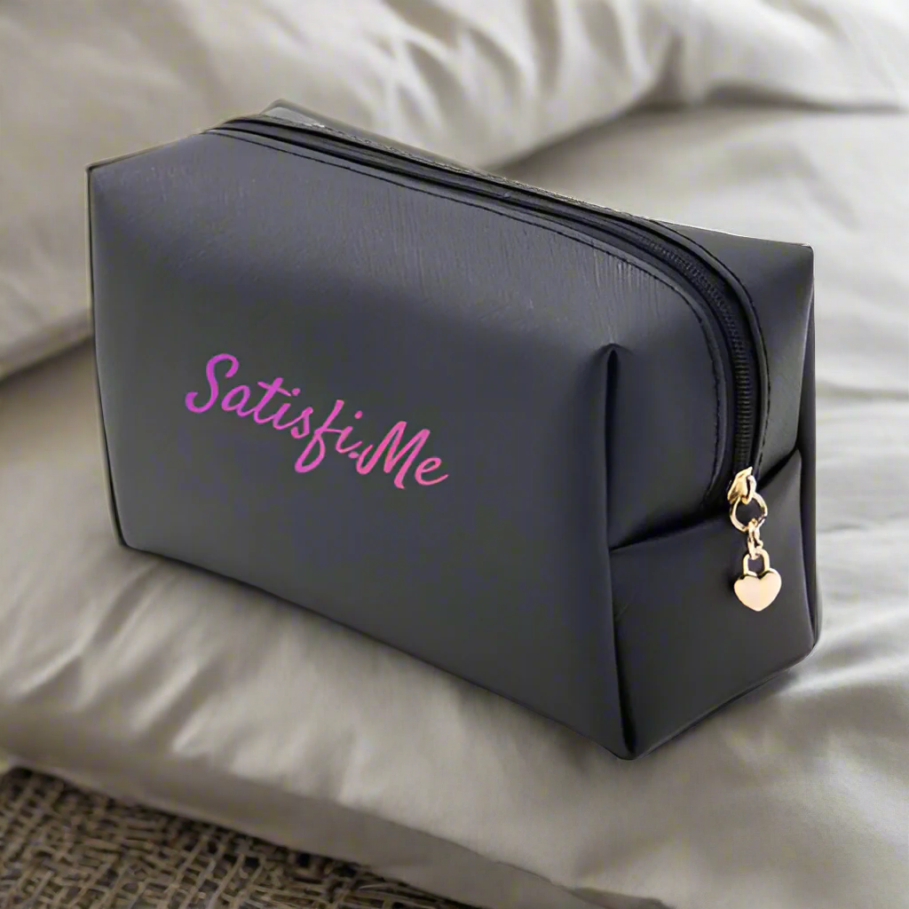 toilet bag with supplies