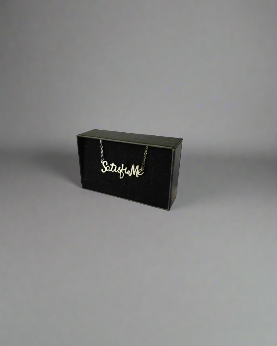 Satisfi.Me Silver Necklace