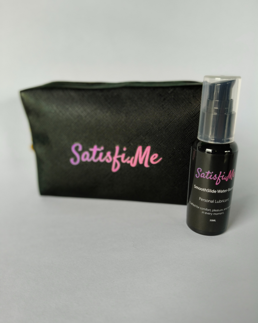 toilet bag with supplies