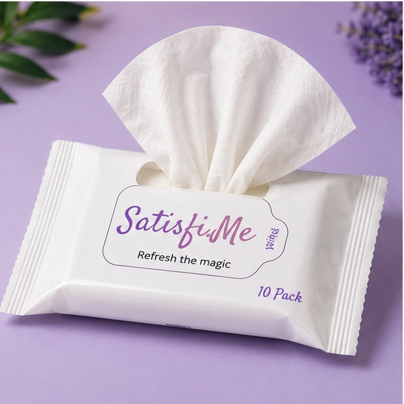 Satisfi.Me Refresh Wipes – 10 Pack